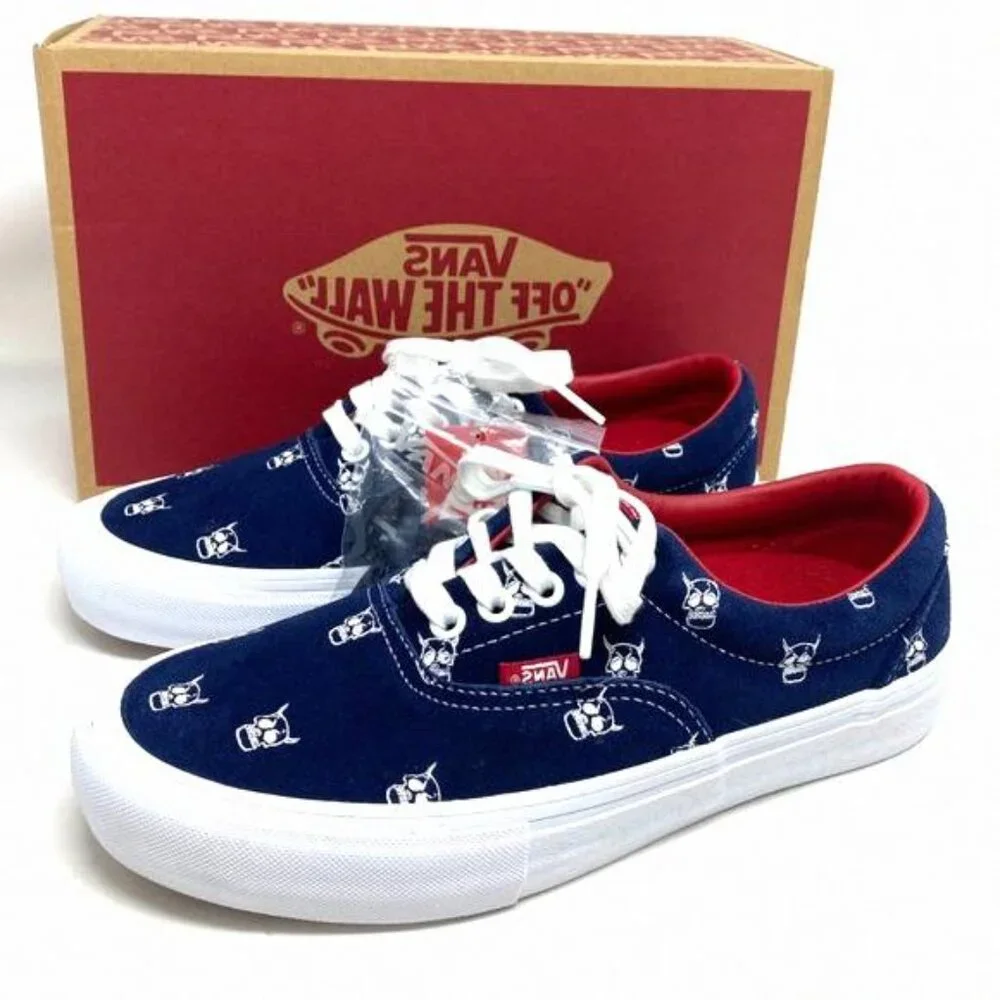 💖MEGA SALE💖VANS Era Pro Kader Sylla Halloween VN0A347L0V0 Women's Navy Suede
